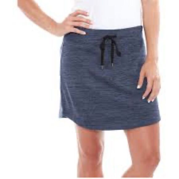 Z‎ by Zhoba Brand Heather Blue Skort Size Large - Picture 1 of 11